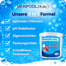 3x5 kg Multitabs 200G 5In1 Chlortabletten Multifunktion Tabs Chlor für Pool