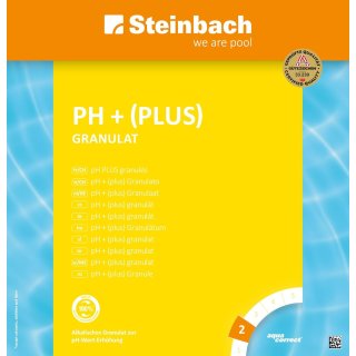 PH-Heber Granulat Für Den Pool – 10 Kg (2x5 Kg), Zur Erhöhung Des PH-Werts, Einfach Dosierbar & Wasserlöslich
