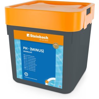 Steinbach 2x7,5kg Ph Minus Senker Granulat für Pool Pflege Schwimmbad Poolpflege